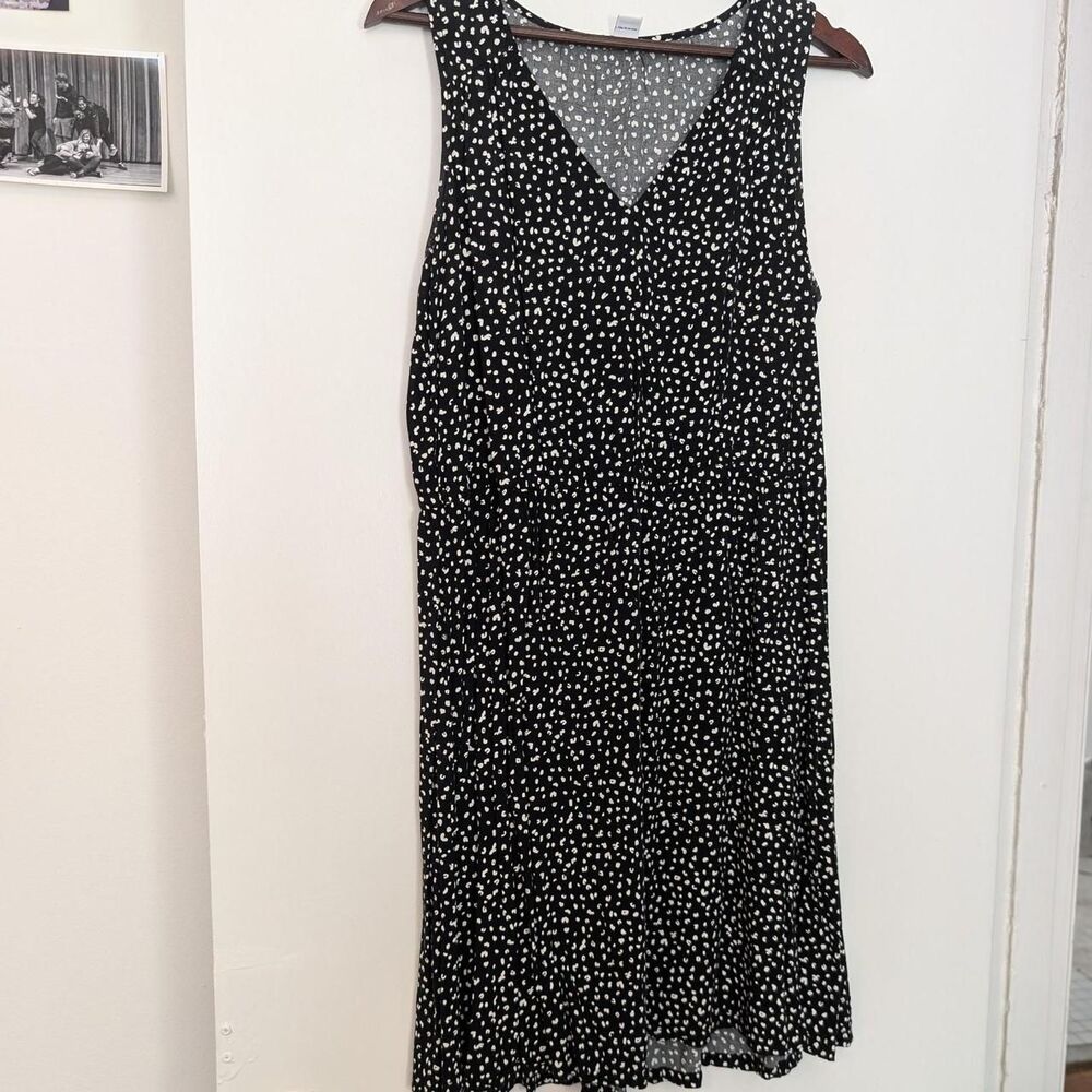 Old Navy Women's Black and White Dress